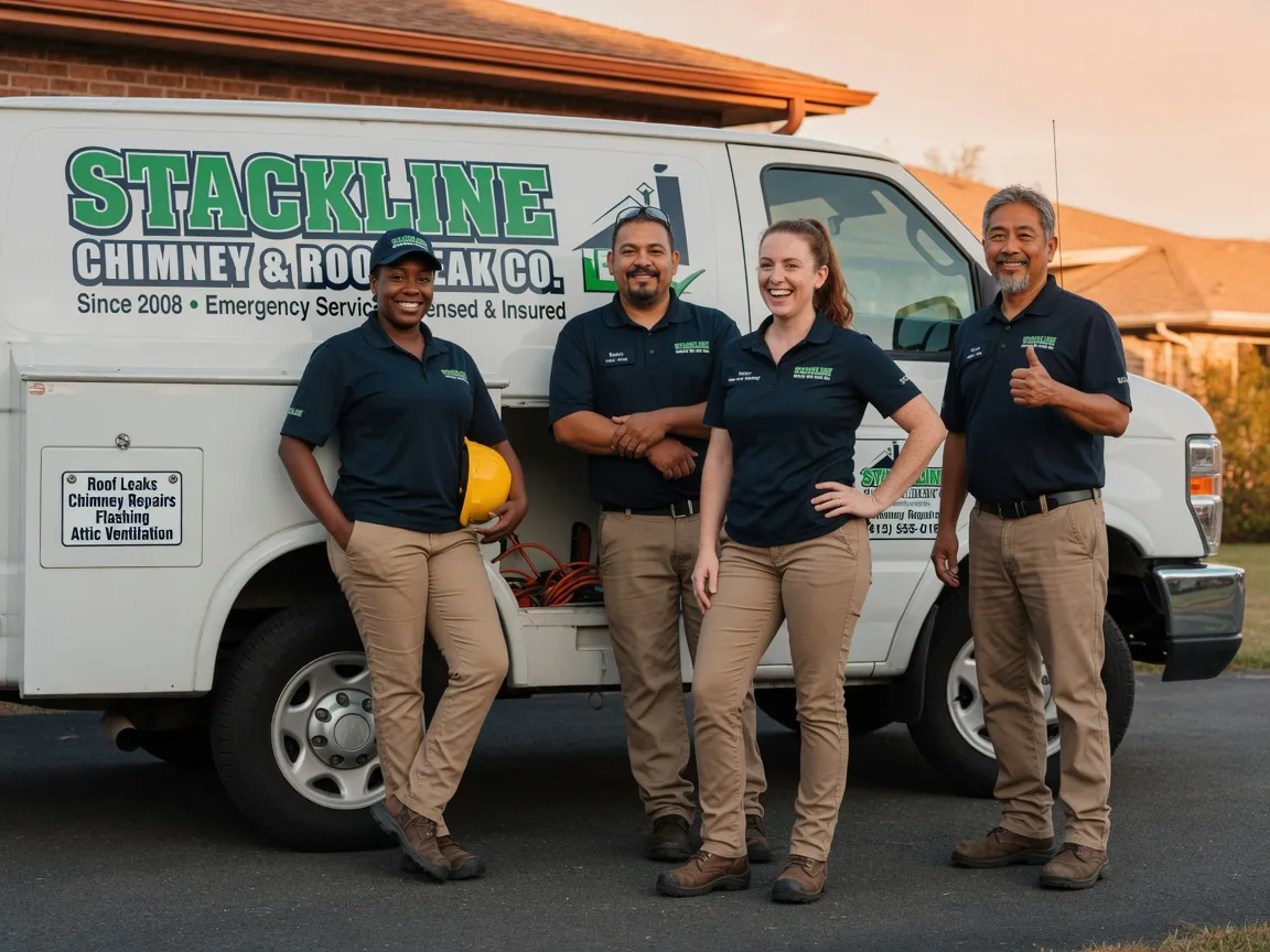 Chimney flashing repair company in Trona, CA